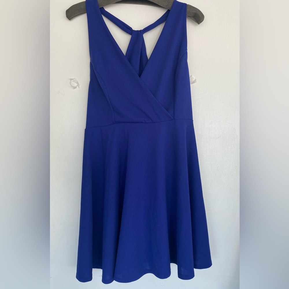 Every special occasion - SHEIN Royal Blue  above-the-knee Dress